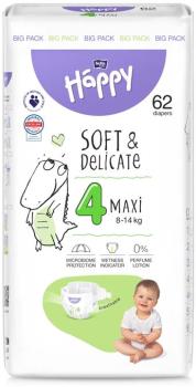 Bella Baby Happy Windeln Gr. 4, 8 - 14 kg, 62 Stk.